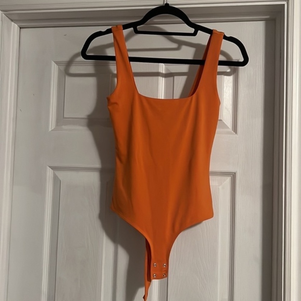 Orange  Bodysuit